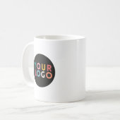 Mug Entreprise de marque Logo d'entreprise personnalis (Devant gauche)