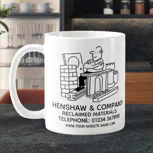 Mug Entreprise de matériaux récupérés promotionnel