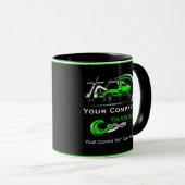 Mug Entreprise de remorquage professionnelle, service (Devant droit)