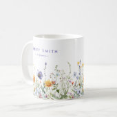 Mug Entreprise fleur sauvage (Devant gauche)