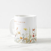 Mug Entreprise Fleur sauvage rustique (Devant gauche)