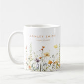 Mug Entreprise Fleur sauvage rustique (Gauche)