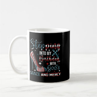 Mug Entrer dans l'anniversaire avec la grâce et la mis
