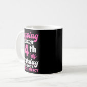 Mug Entrer dans mon 74e anniversaire avec la grâce de (Devant gauche)