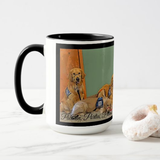 Mug Entretenez les chiens (Avec donut)