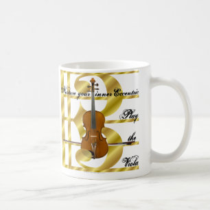 Mug Entretenez votre excentrique intérieur (d'or)