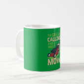 Mug Entretien de pelouse (Devant gauche)