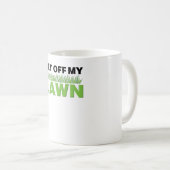 Mug Entretien de pelouse (Devant droit)