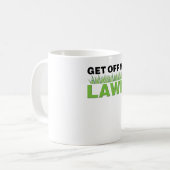 Mug Entretien de pelouse (Devant gauche)