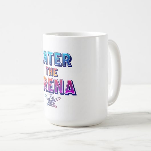 Mug Entrez dans l'arène. (Devant droit)