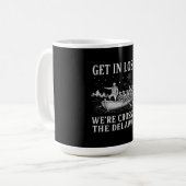 Mug Entrez les perdants | Mème de Washington Delaware (Devant gauche)