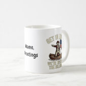 Mug Entrez les perdants, nous traversons le Delaware, (Devant droit)