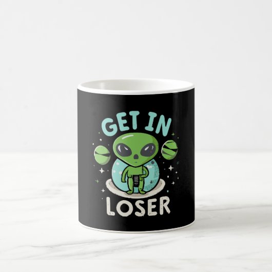 Mug Entrez loser extraterrestre UFO drôle (Centre)