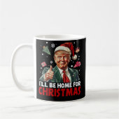 Mug Enveloppe cadeau Trump | Je serai à la maison pour (Gauche)