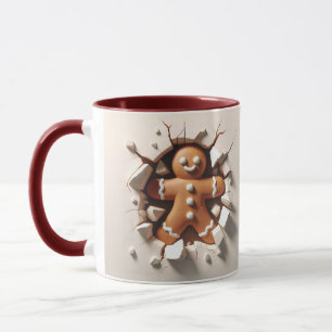 Mug enveloppée de pain d'épices 11oz