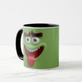 Mug Enveloppement drôle du visage (Devant gauche)