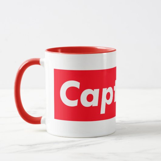 Mug Envelopper captivé autour  (Gauche)