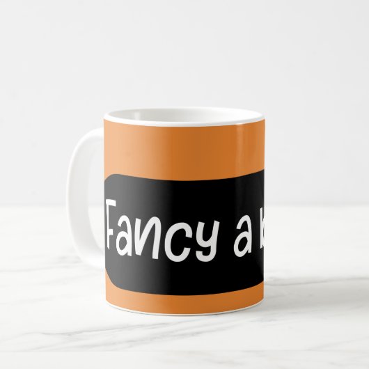 Mug Envie D'Une Pause ? Anglais Anglais Anglais Argot, (Devant gauche)