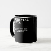 Mug Environmental Engineer And Environmental Science (Devant gauche)