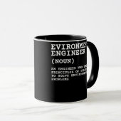 Mug Environmental Engineer And Environmental Science (Devant droit)