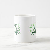 Mug Environnement écologique simple Vert vert gras (Centre)
