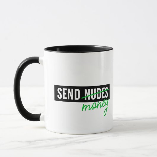 Mug Envoyer de l'argent (Gauche)