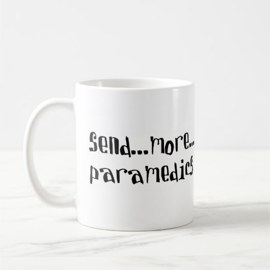 Mug envoyer plus de paramédicaux (Gauche)