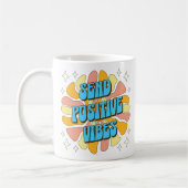 Mug Envoyez des vibrations positives (Gauche)