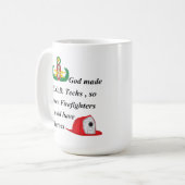 Mug EOD - Héros de sapeur-pompier (Devant gauche)