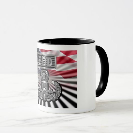Mug "EOD Master Blaster" Cadeau commémoratif (Devant droit)
