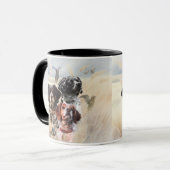 Mug Épagneul breton (Devant gauche)