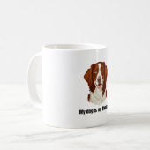 Mug Épagneul breton (Devant gauche)