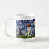 Mug Épagneul breton 3 - Nuit étoilée (Gauche)