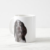 Mug Épagneul de springer anglais - art numérique de (Devant gauche)