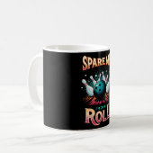 Mug Épargnez-Moi Je suis sur un Roll - Bowling (Devant gauche)
