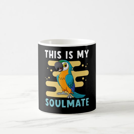 Mug Épaule de perroquet macaw (Centre)