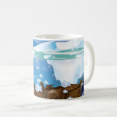 Mug Épave de navire arctique sous-marin (Devant droit)