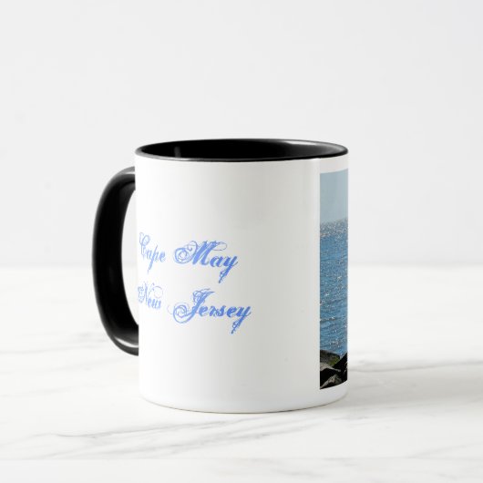 Mug Épave du cap May (Devant gauche)