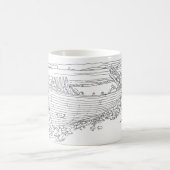 Mug Épave du Farr Bay Écosse (Centre)