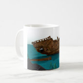 Mug Épave sous-marine (Devant gauche)