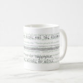 Mug Épée - 6h10 d'Ephesians - 18 et 2h15 de Colossians (Devant droit)