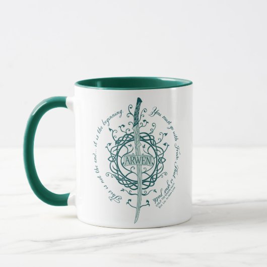 Mug Épée elfique ARWEN™ Citation (Gauche)