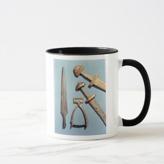 Mug Épées, étrier et fer de lance de Viking (Droite)