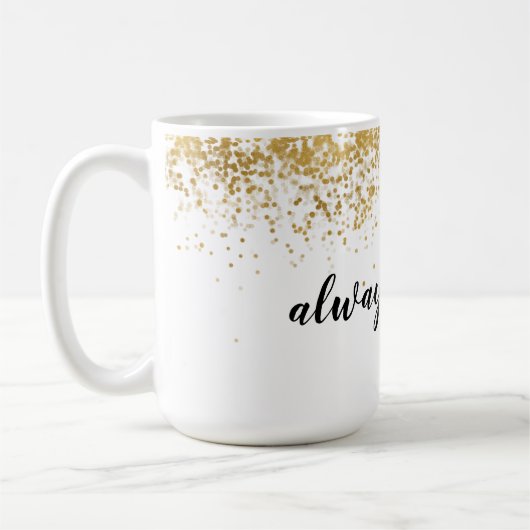 Mug Éperche Confetti Or (Gauche)