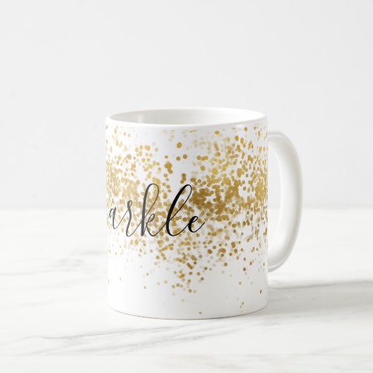 Mug Épersion Confetti Gold Glitz (Devant droit)