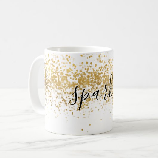 Mug Épersion Confetti Gold Glitz (Devant gauche)