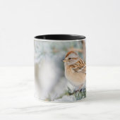 Mug Épervier américain en hiver (Centre)