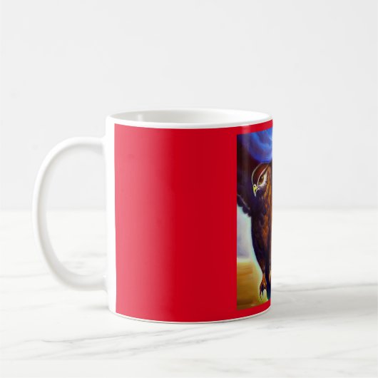 Mug Épervier animal Spirit 3 (Gauche)