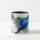 Mug Ephéméral - Bleu et gris (Centre)