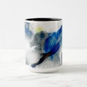 Mug Ephéméral - Bleu et gris (Centre)